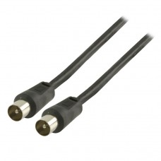 Καλώδιο Προέκτασης Τηλεόρασης RF Αρσενικό-Αρσενικό Μαύρο 1m 9-1211